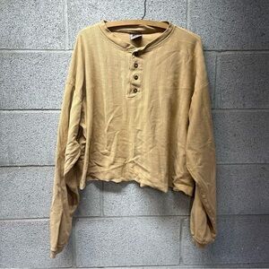 Vintage Levi’s SilverTab Long Sleeve Crop Shirt